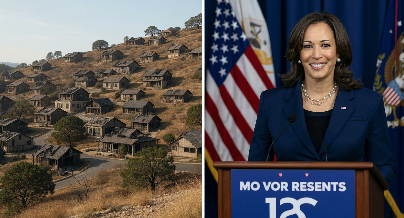Kamala Says LA's Mayor ‘Stamped Out' Crime and Homelessness — In the City That Literally Burned to the Ground